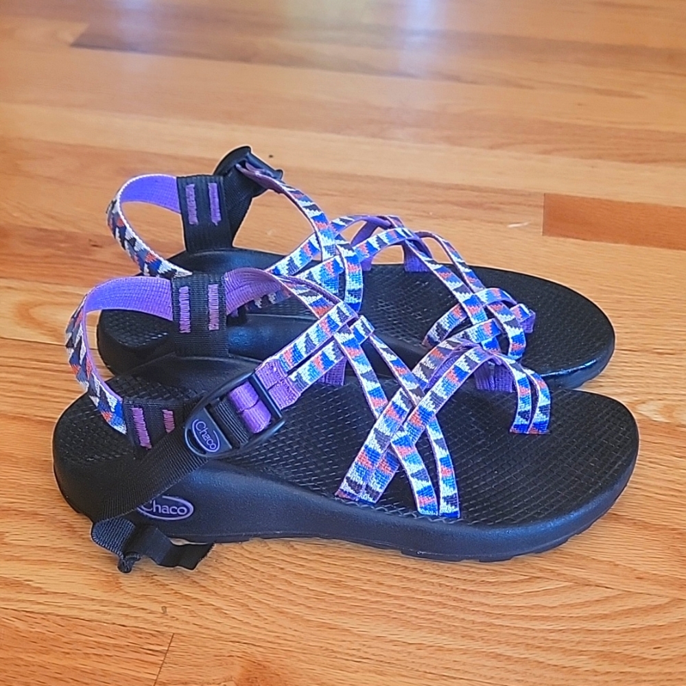Chaco Multistrap Sandals with Toe Loop - Picture 5 of 11